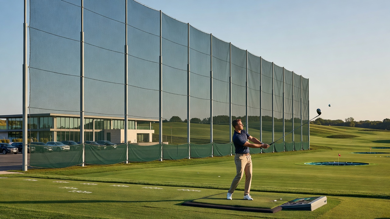 Заградительная сетка для гольф-поля и driving range: как рассчитать высоту и защитить территорию